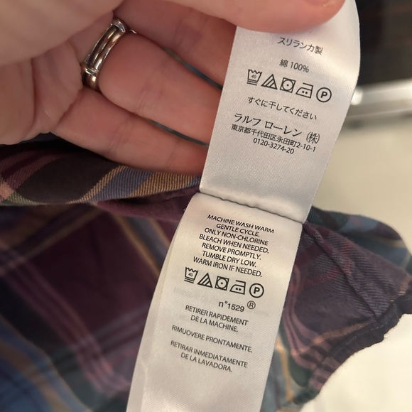 Polo Ralph Lauren classic-fit plaid button-down shirt in brushed cotton flannel - Picture 5 of 10